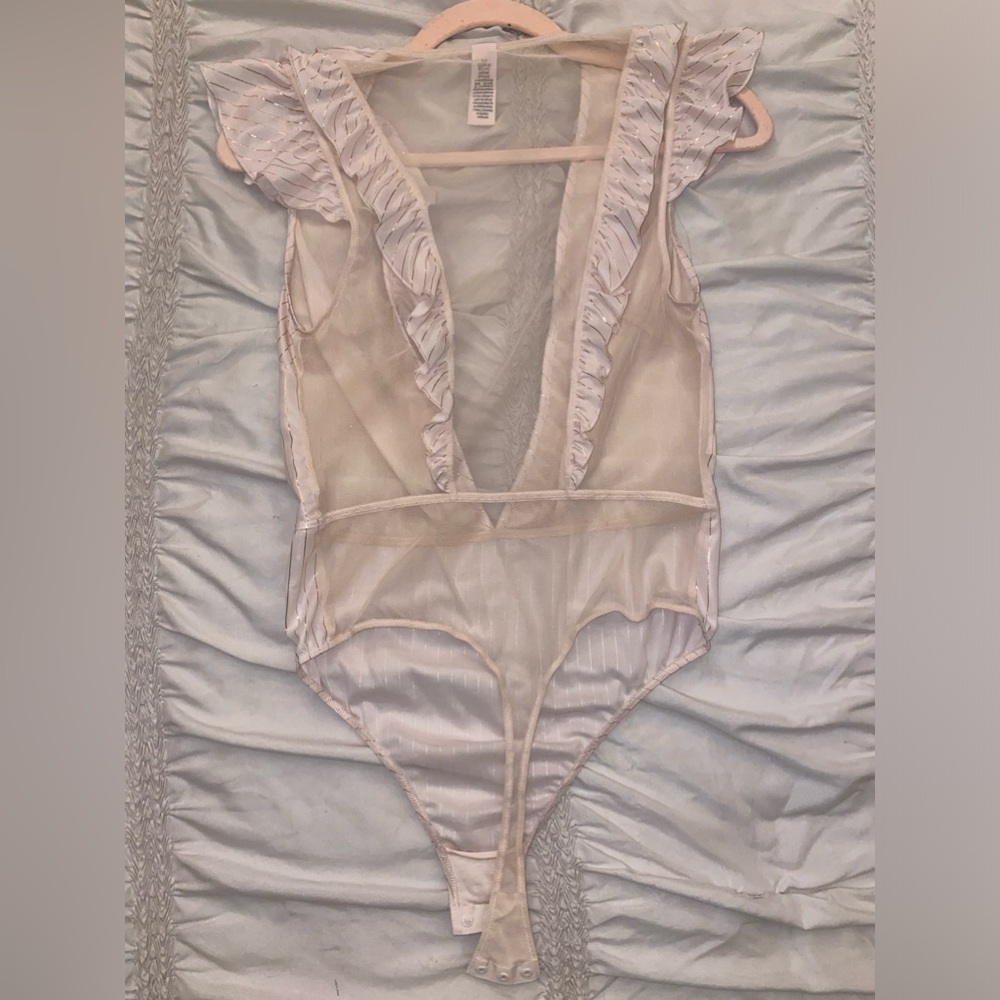 Victoria’s Secret Sheer Lingerie Bodysuit - Medium - Picture 2 of 4